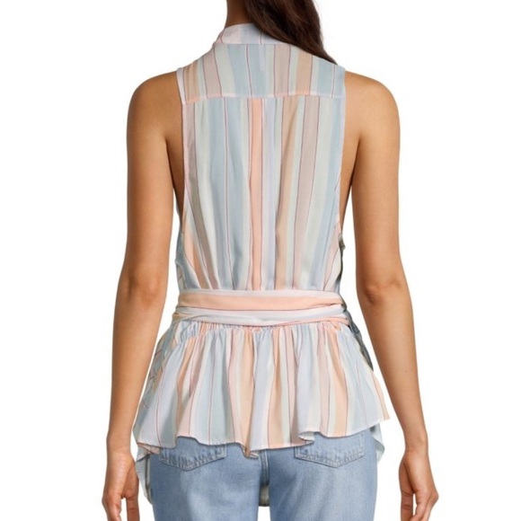 NWOT FREE PEOPLE Mackenzie Wrap Top - Picture 3 of 10